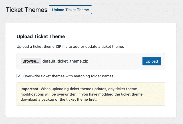 Ticket themes 2 FooEvents Ticket Theme Update