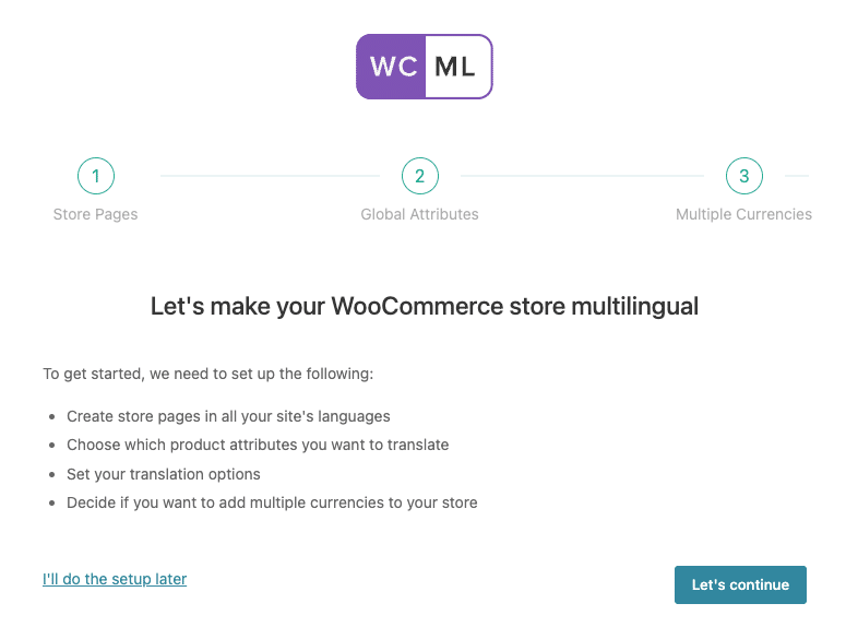 wcml installatiewizard 1